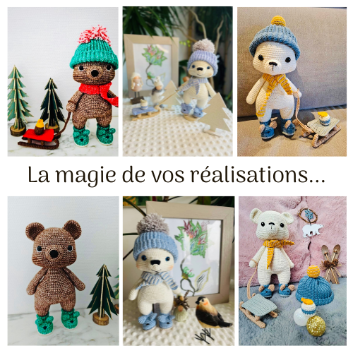 Givry l'ours polaire - Patron au crochet PDF – Image 5