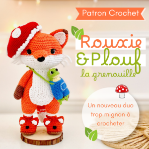 Le renardeau au crochet - patron PDF par Tif Créatif