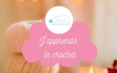 J’apprends le crochet : Travailler autour d’une chaînette
