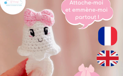 Attach’grigri Rosiboo au crochet