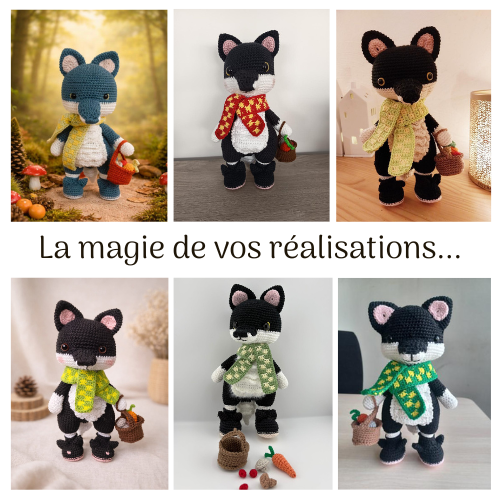 Gaspard le loup - Patron au crochet PDF – Image 4