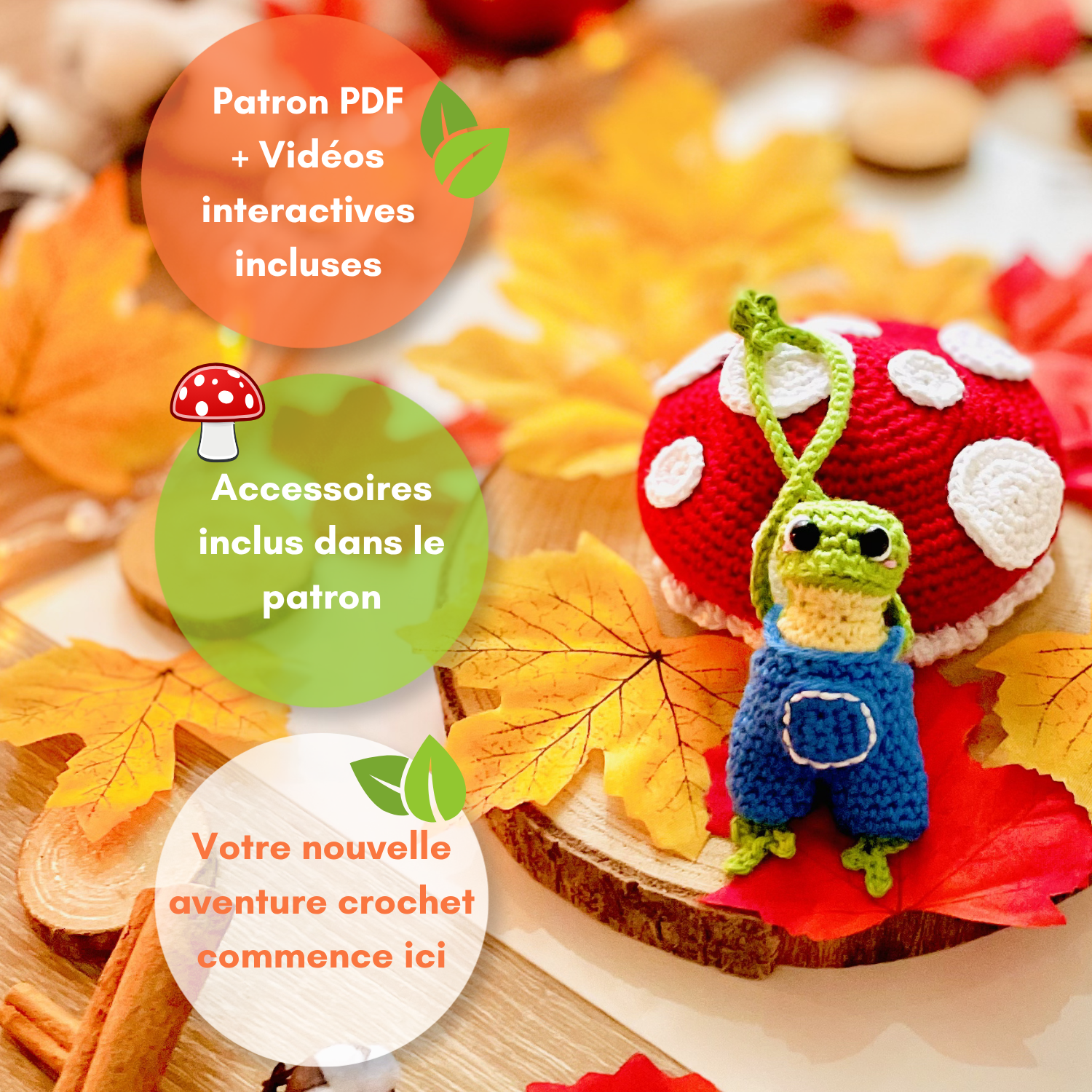 Rouxie le renardeau - Patron au crochet PDF – Image 2