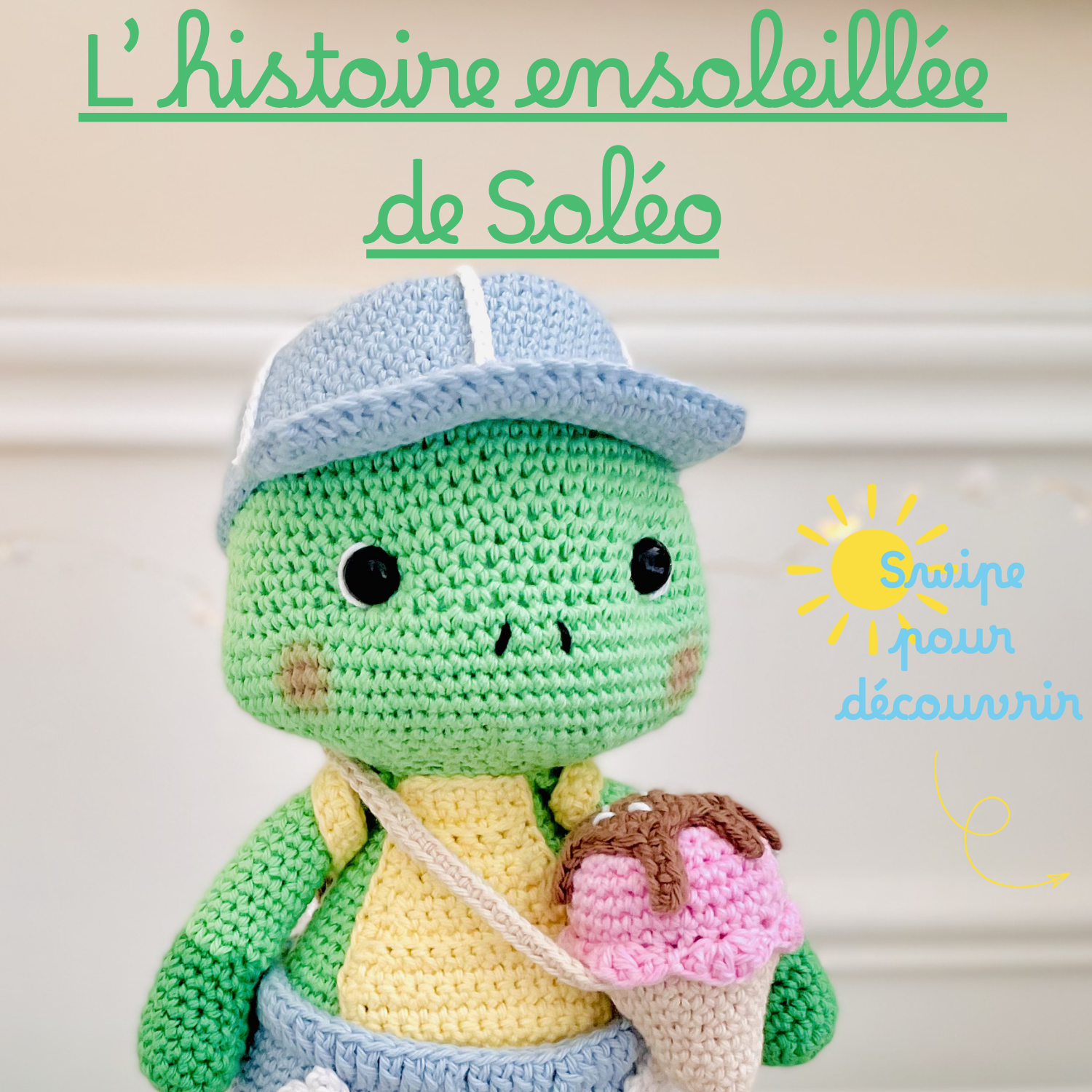 Soléo la tortue - Patron au crochet PDF – Image 3