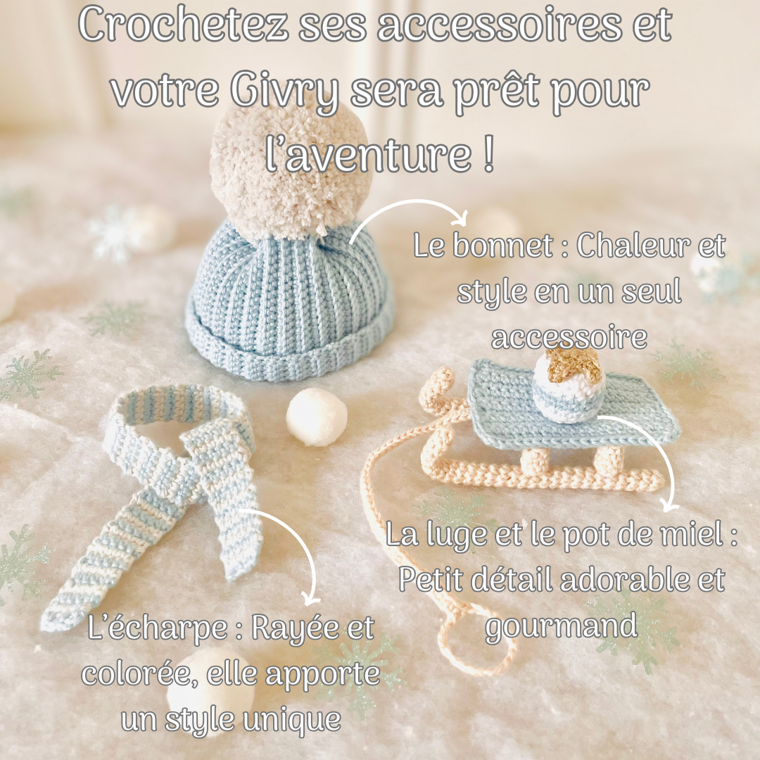 Givry l'ours polaire - Patron au crochet PDF – Image 3