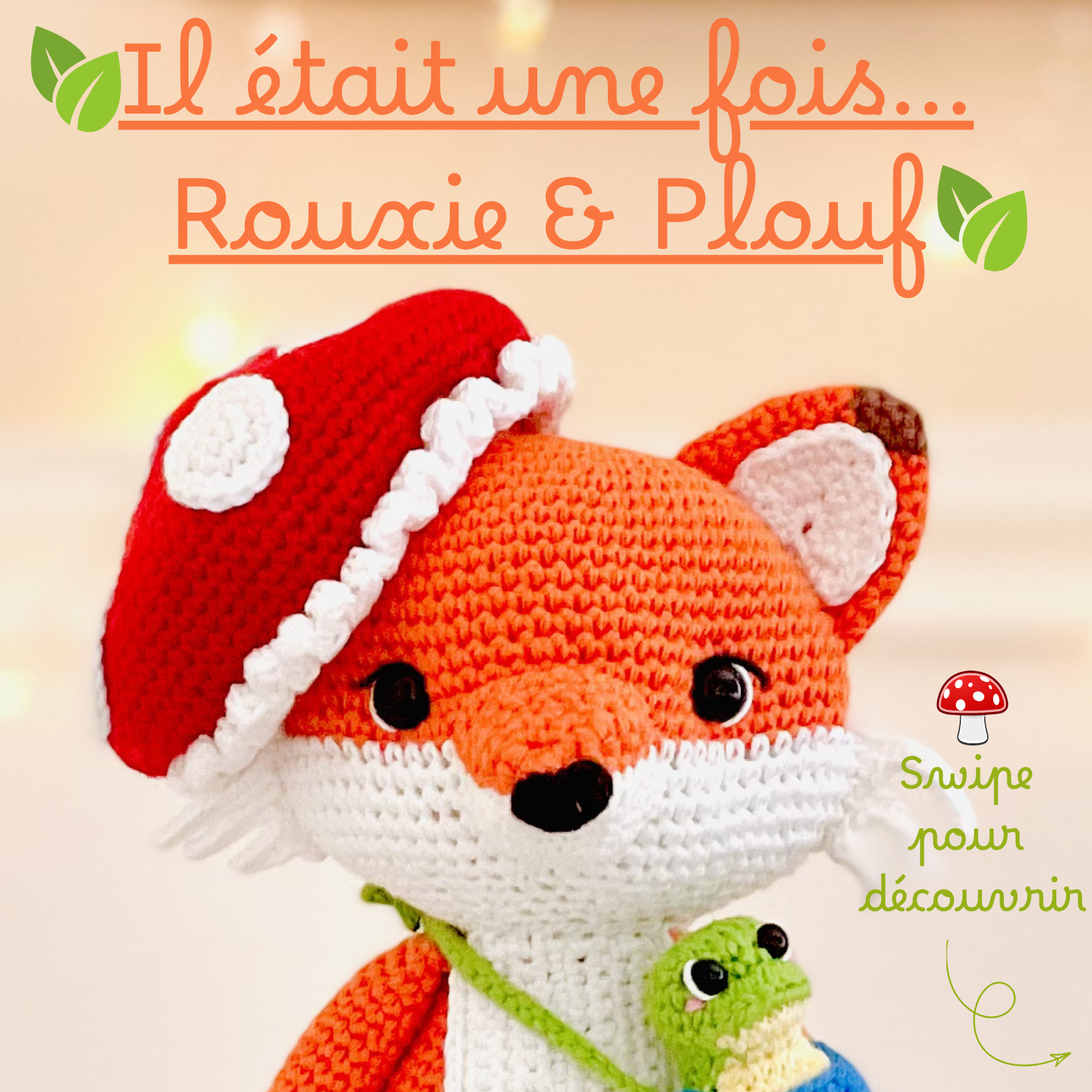 Rouxie le renardeau - Patron au crochet PDF – Image 3