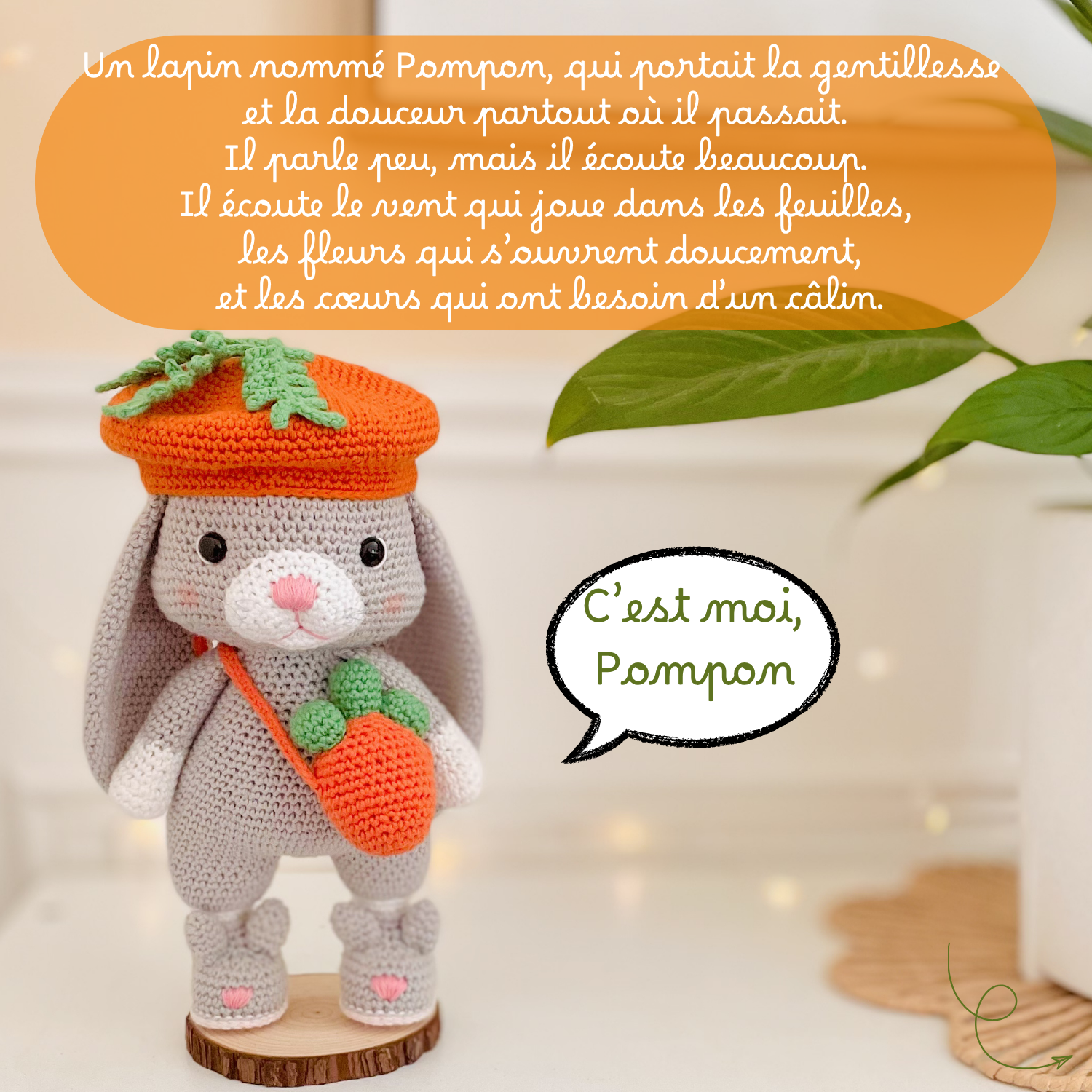 Pompon le lapin - Patron au crochet PDF – Image 4