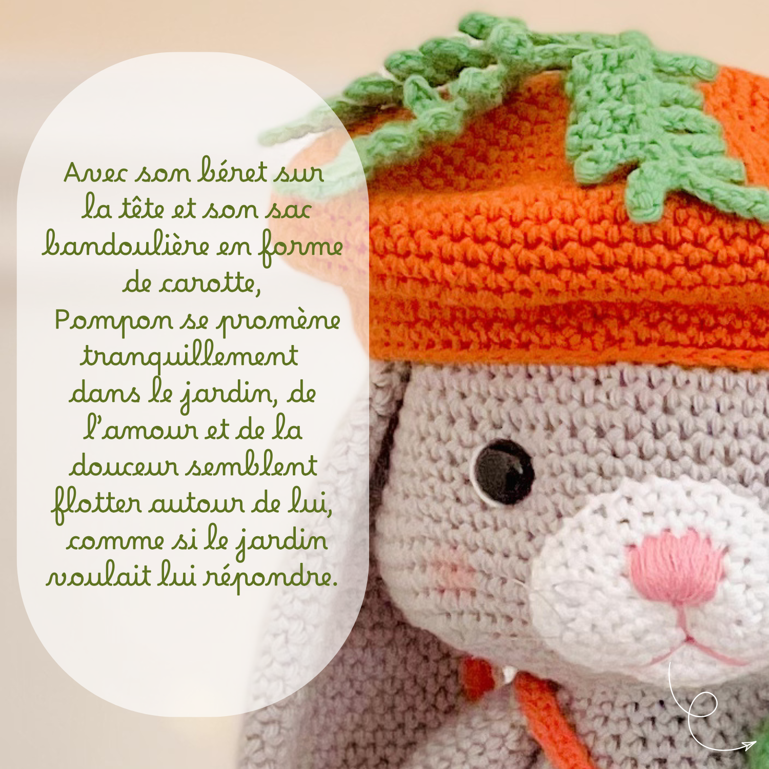 Pompon le lapin - Patron au crochet PDF – Image 5