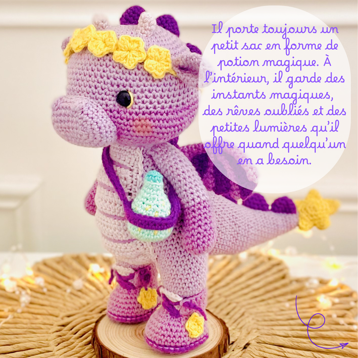 Zéphyr le dragon - Patron au crochet PDF – Image 5