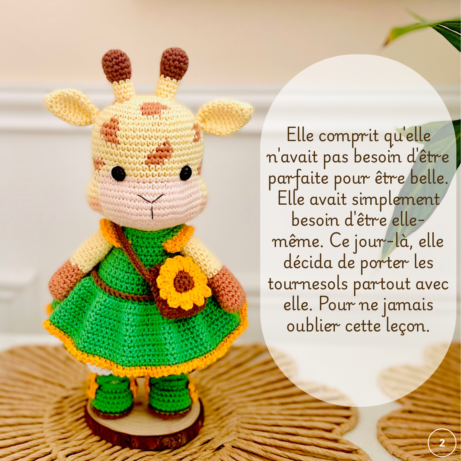 Lyzzie la girafe – Patron au crochet PDF – Image 5