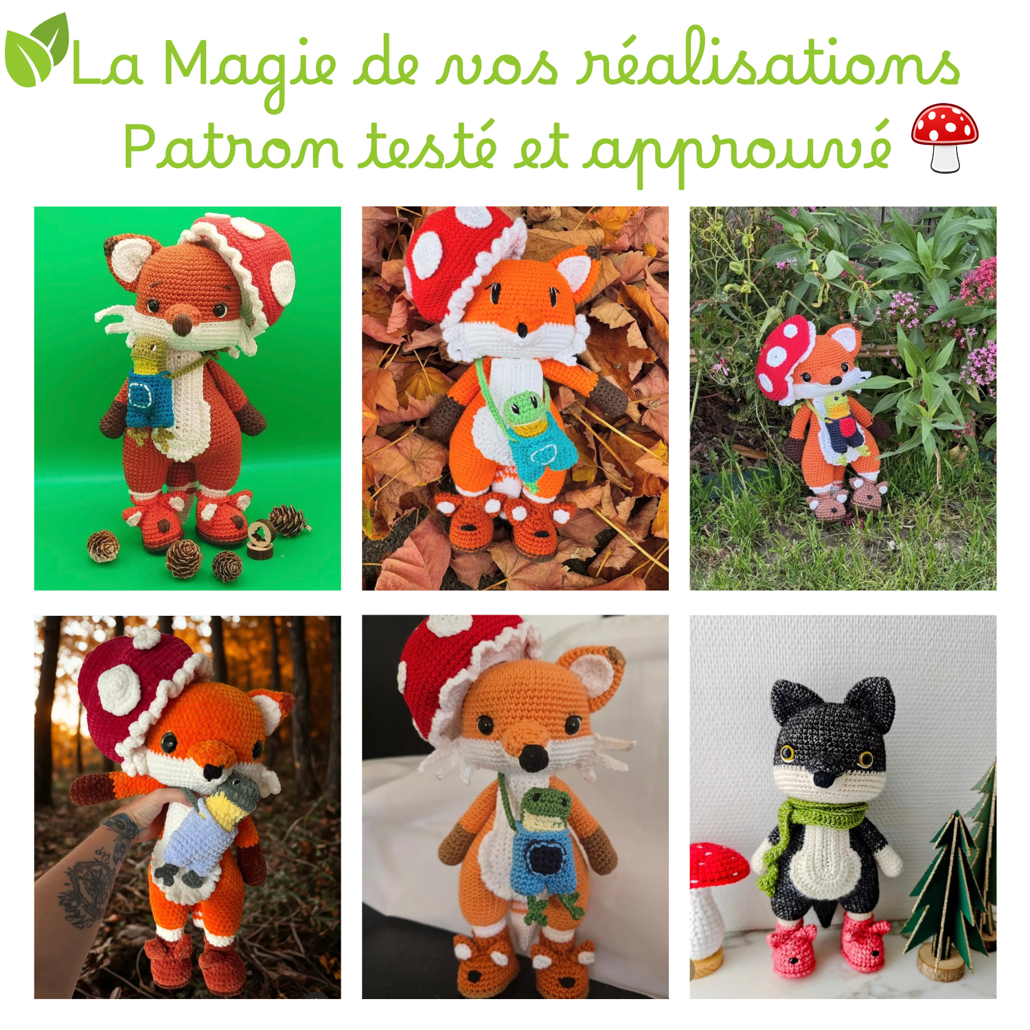 Rouxie le renardeau - Patron au crochet PDF – Image 8