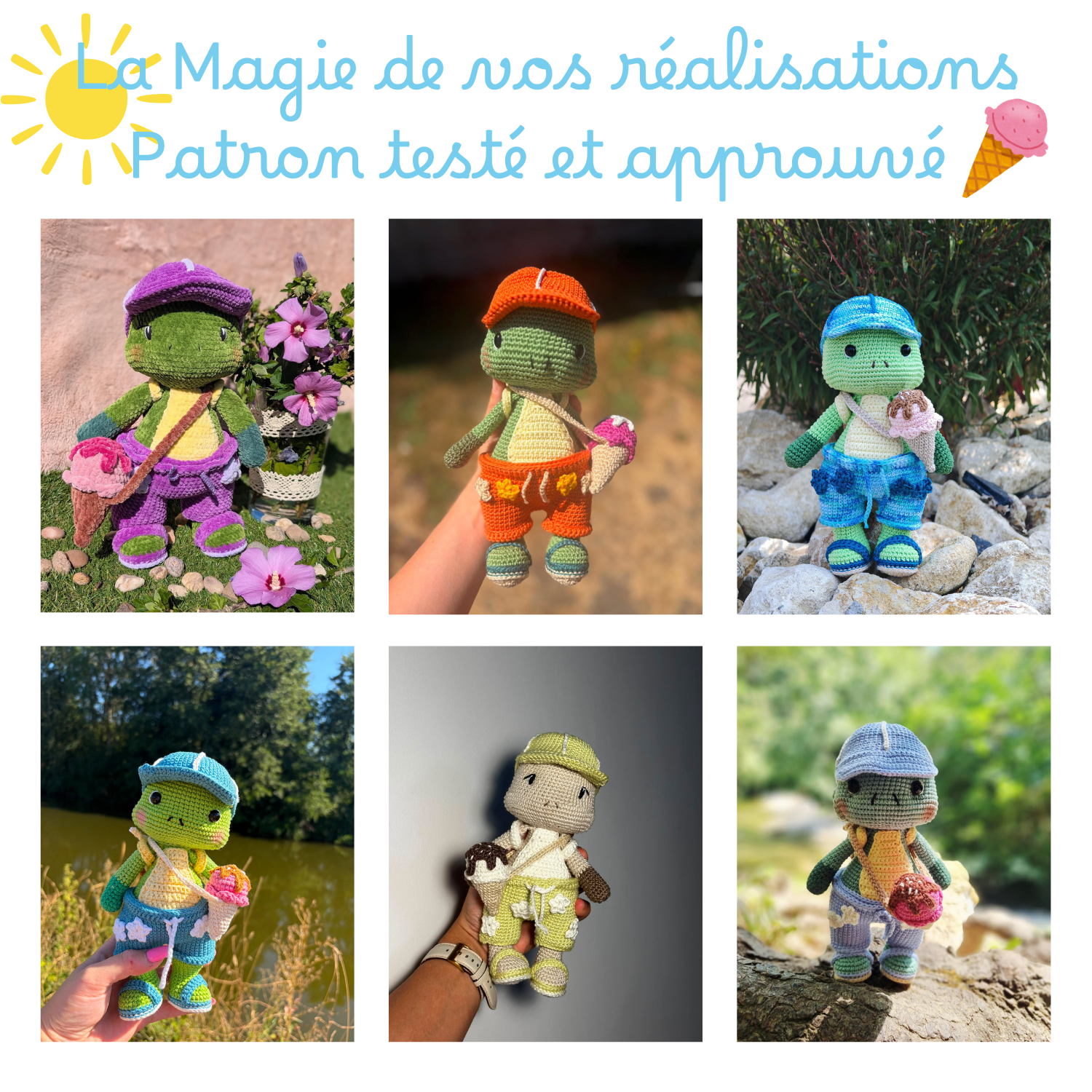 Soléo la tortue - Patron au crochet PDF – Image 7
