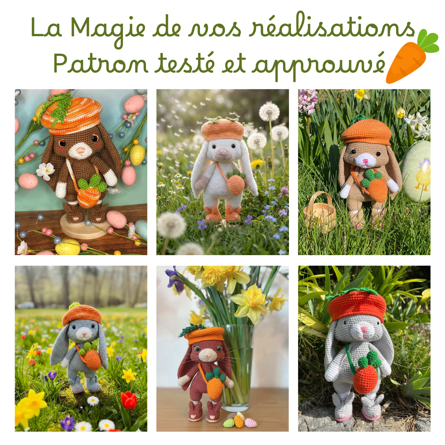 Pompon le lapin - Patron au crochet PDF – Image 7