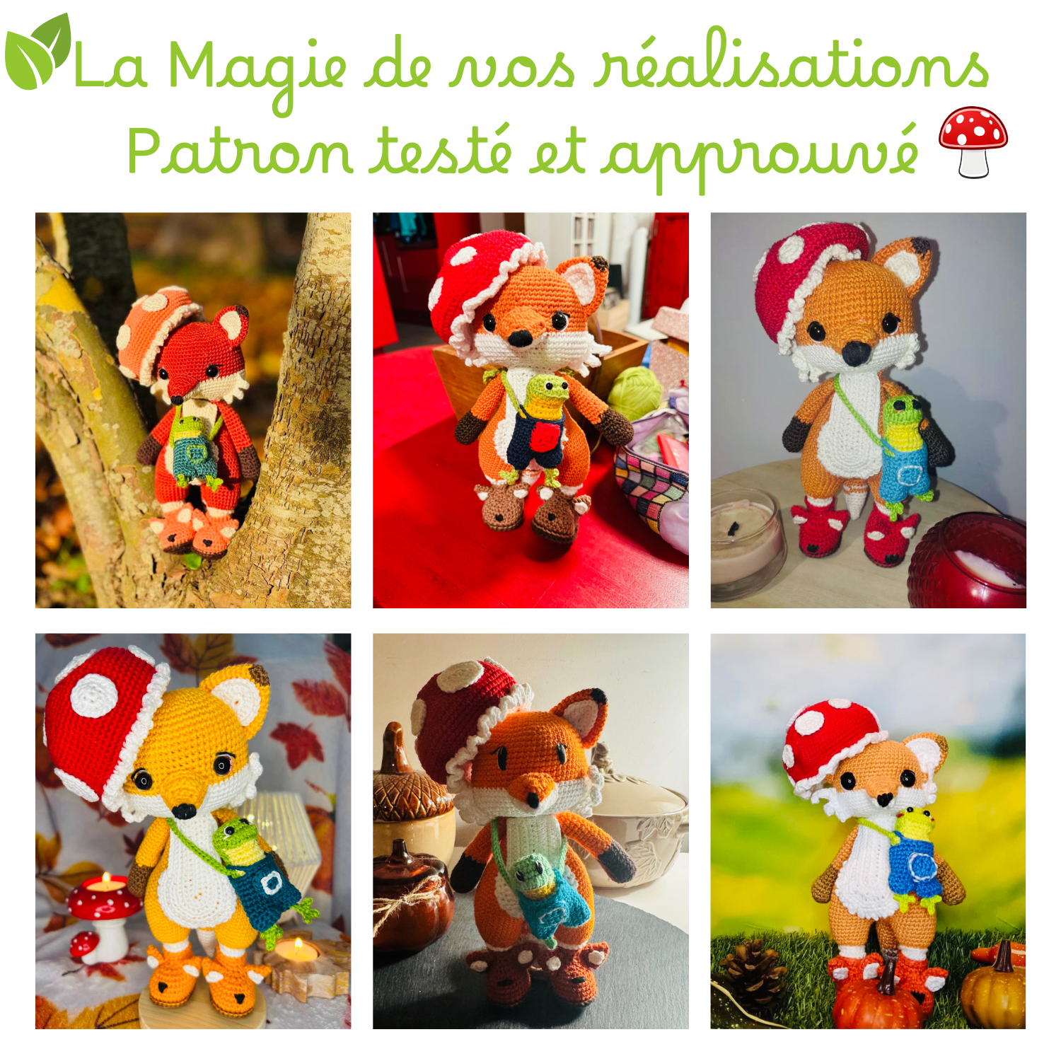 Rouxie le renardeau - Patron au crochet PDF – Image 7