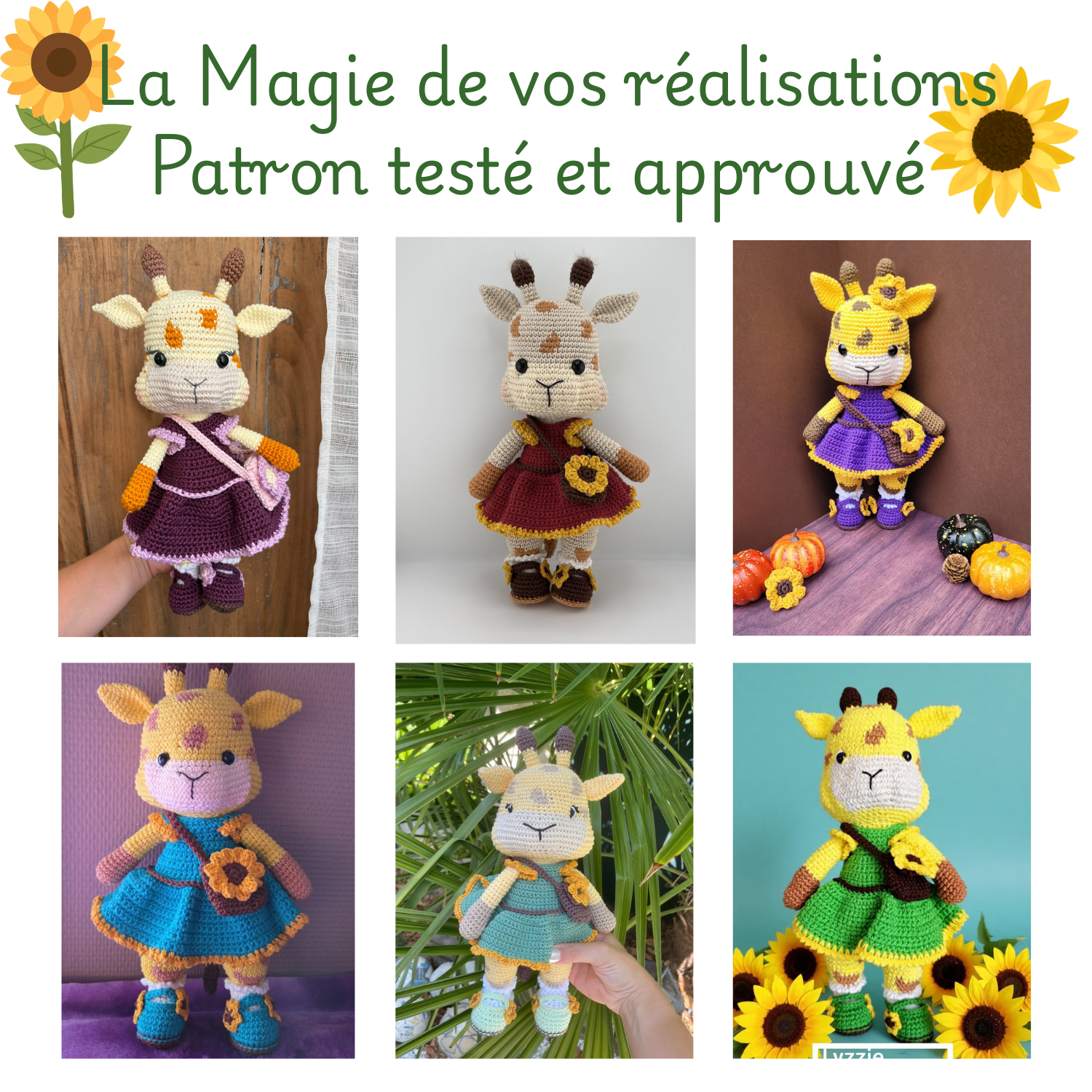 Lyzzie la girafe – Patron au crochet PDF – Image 8