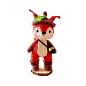 Nutsy l'écureuil - Crochetè au crochet par Tif Créatif