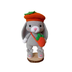 Pompon le lapin - Crocheté à la main par Tif Créatif