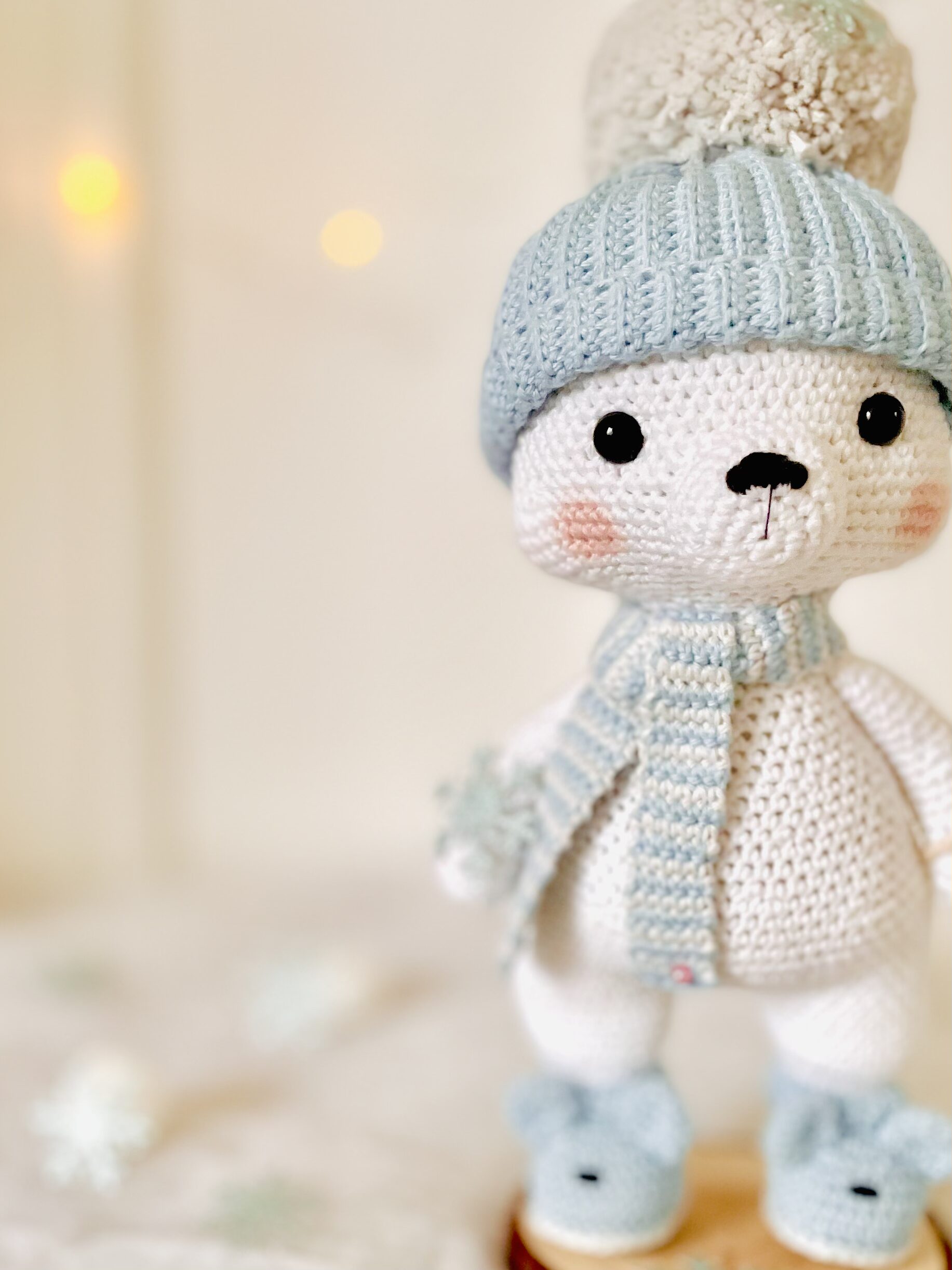 Givry l'ours polaire - Crocheté à la main – Image 9