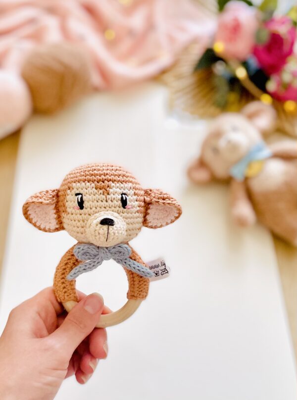 Hochet Milo le Singe au crochet – Image 2