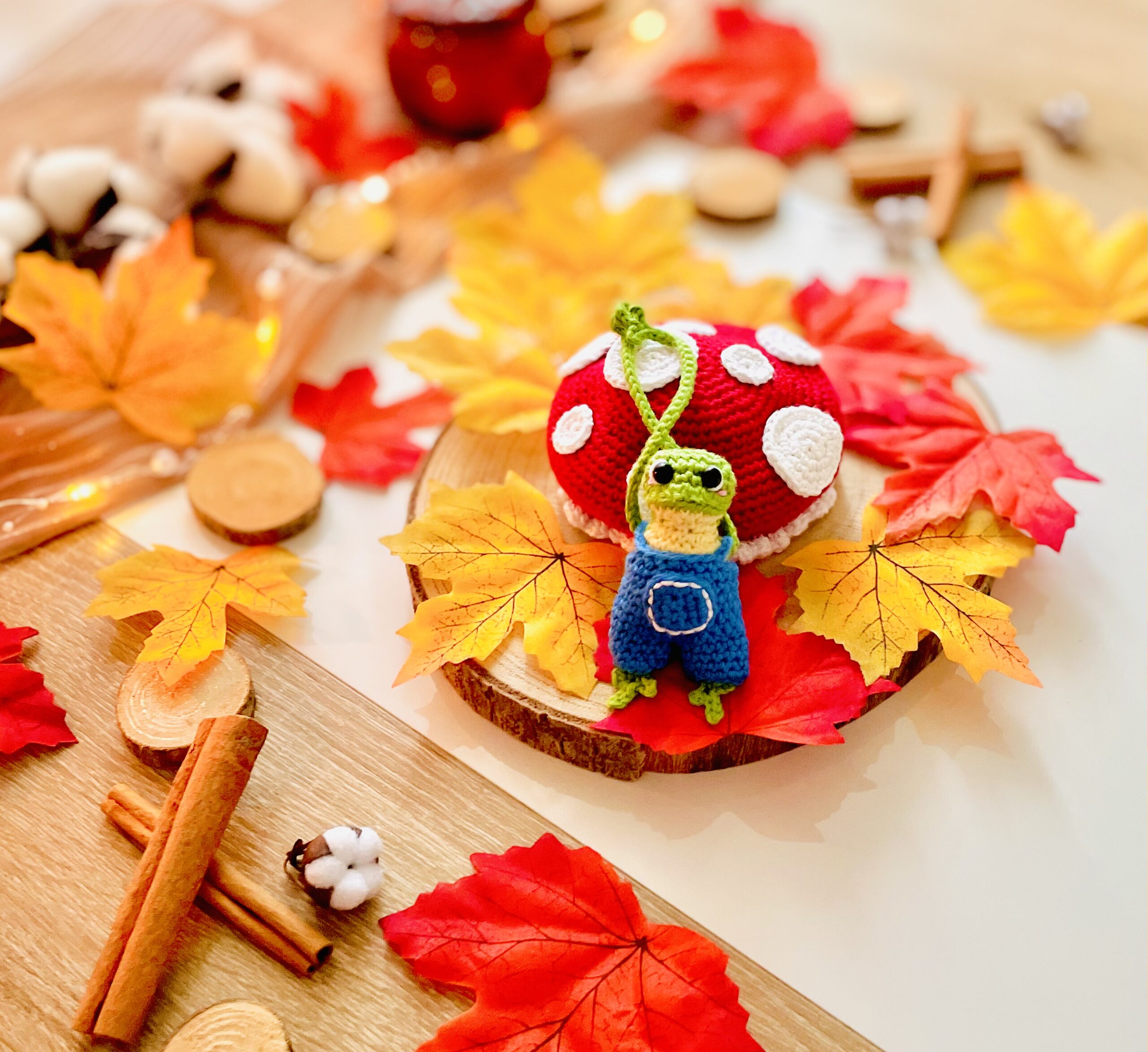 Le Renardeau & sa Grenouille – Crocheté à la Main – Image 6