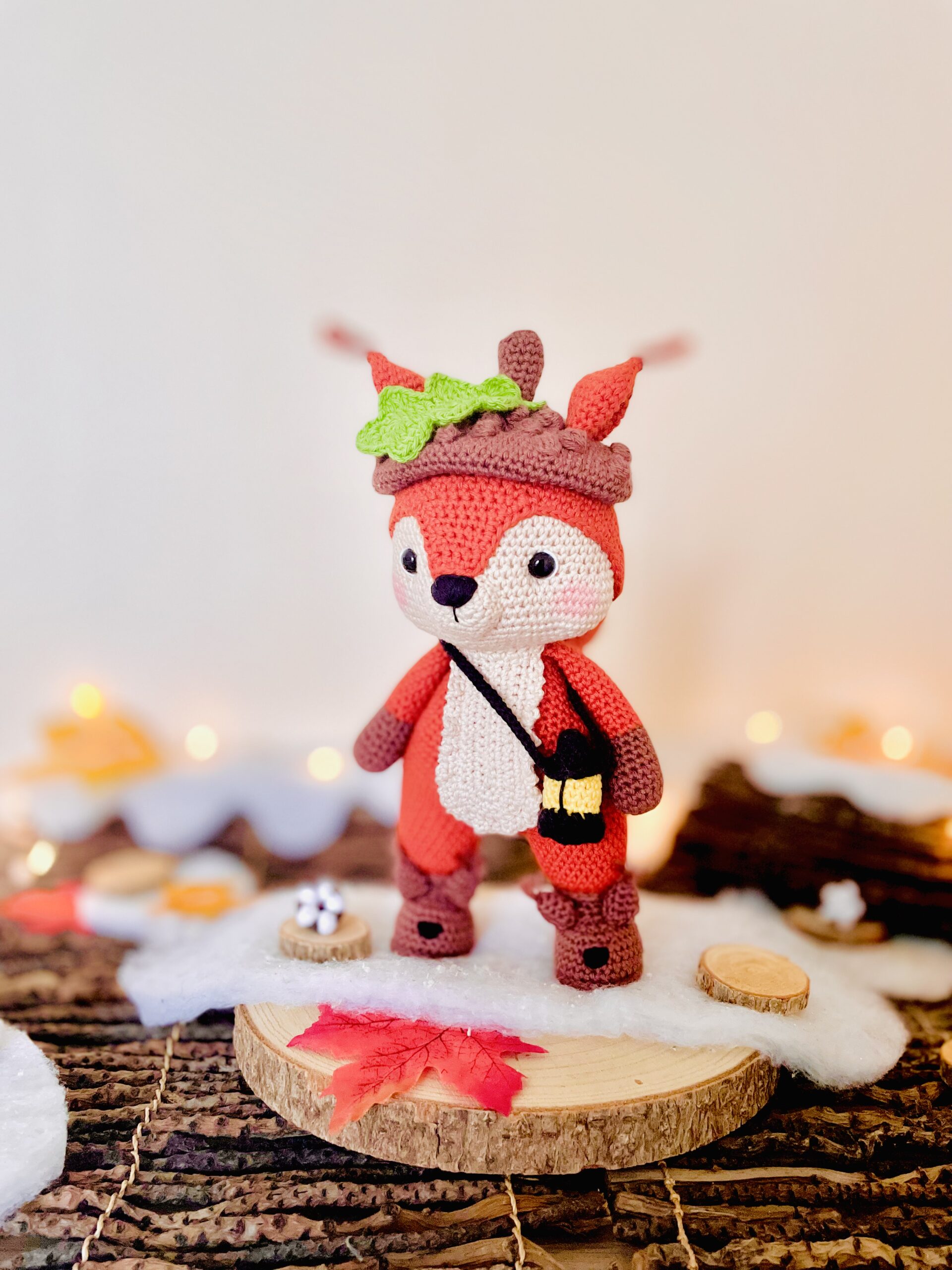 Nutsy l'écureuil - Crocheté à la main – Image 4