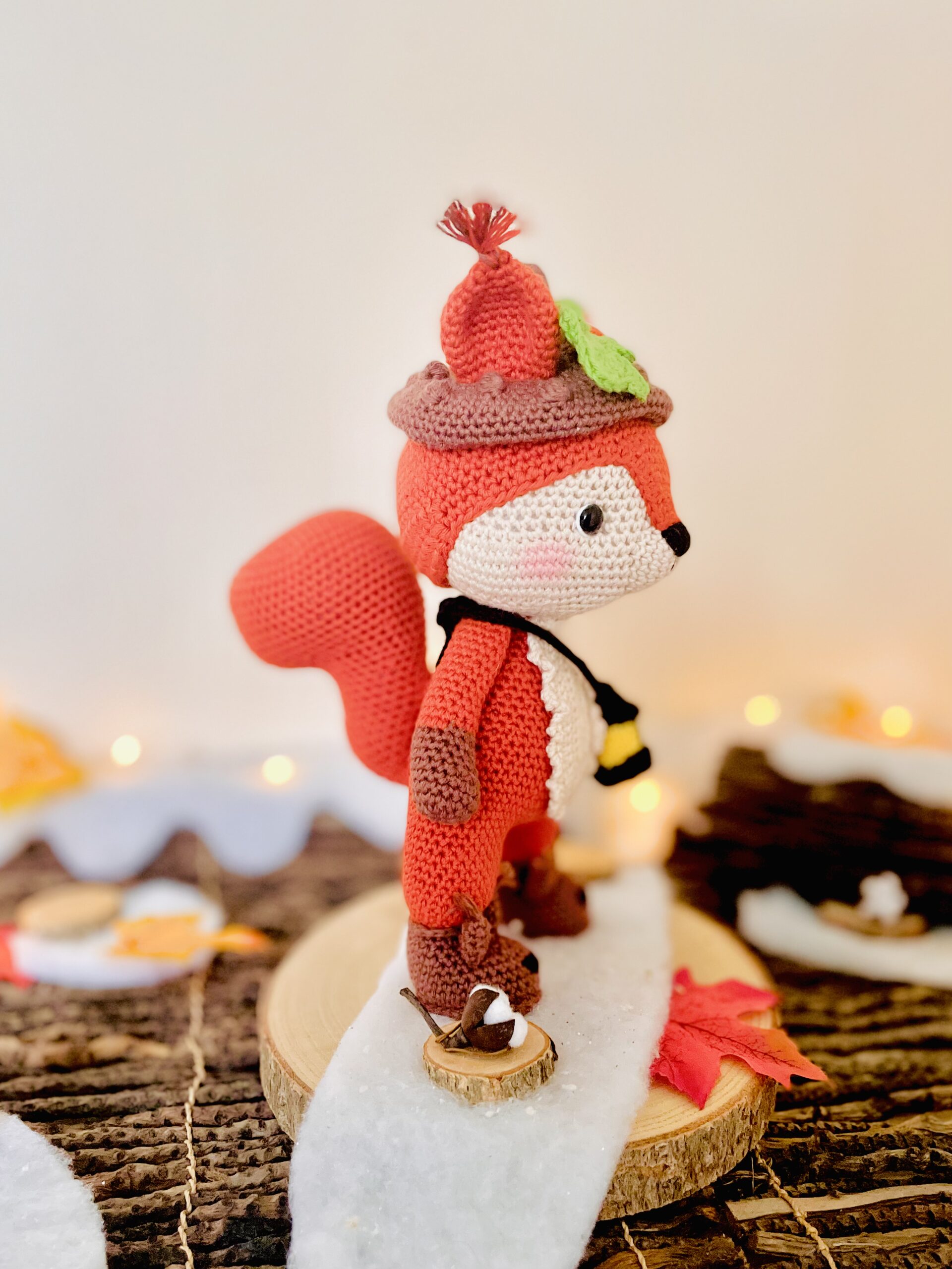 Nutsy l'écureuil - Crocheté à la main – Image 5