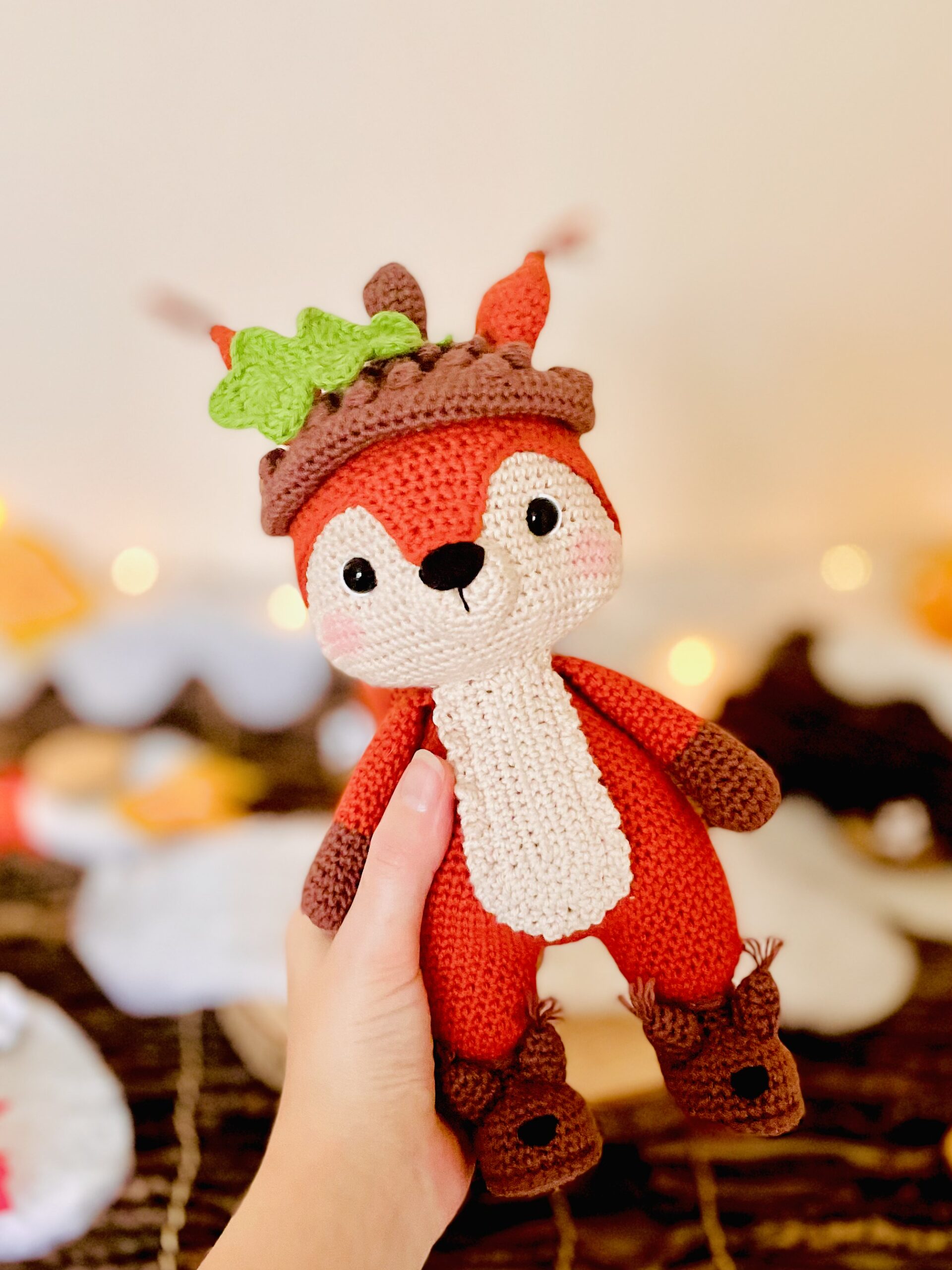 Nutsy l'écureuil - Crocheté à la main – Image 9