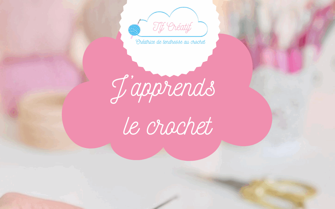 j'apprends le crochet: la maille serrée, leçon 4 en PDF