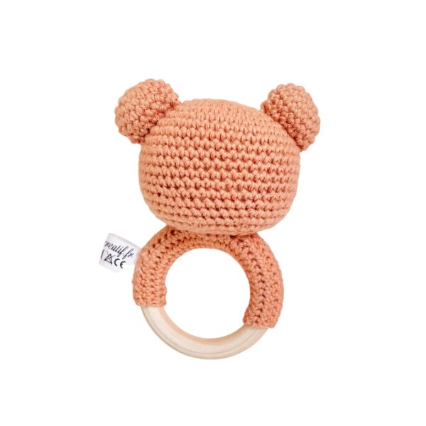 Hochet Miel L'ourson Marron – Image 2
