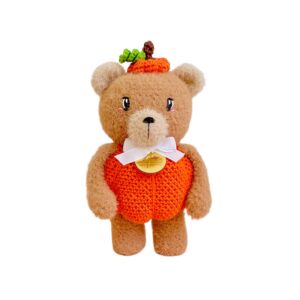 Collection Petit Câlin l'ourson d'automne au crochet réaliser par Tif Créatif